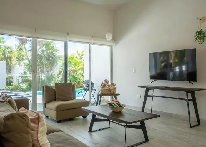3br Casa Matuk I Steps From Spectacular I Private Pool Vakantiehuis *